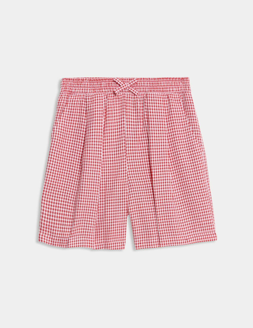 Girls' Gingham School Shorts (3-14 Yrs)