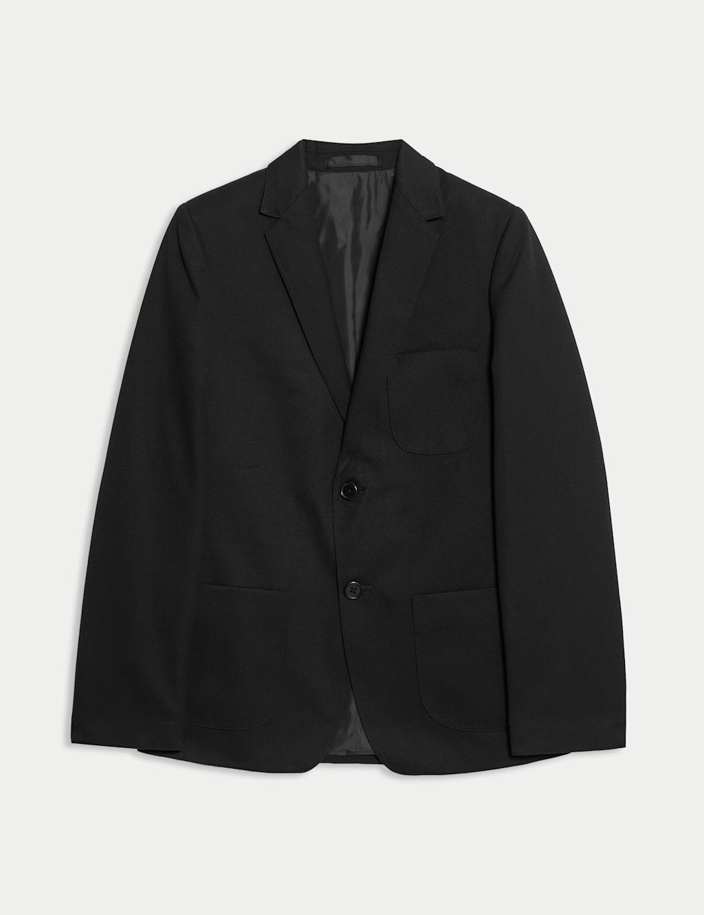 M&S Senior Boys' Slim Fit School Blazer (9-18 Yrs) Black