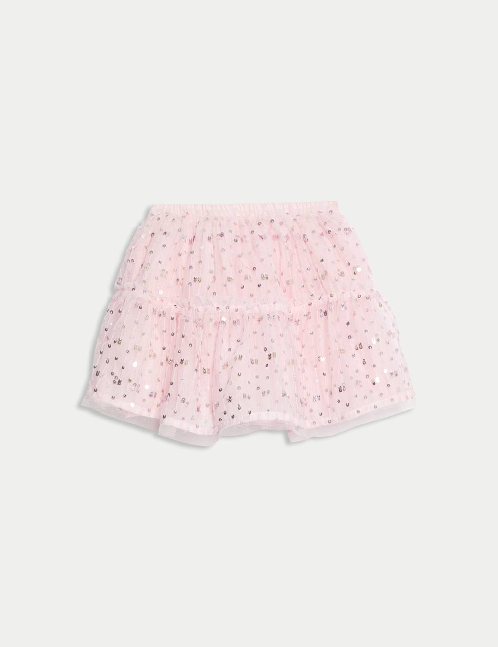 M&S Sequin Tutu Skirt (2-8 Yrs) Pink