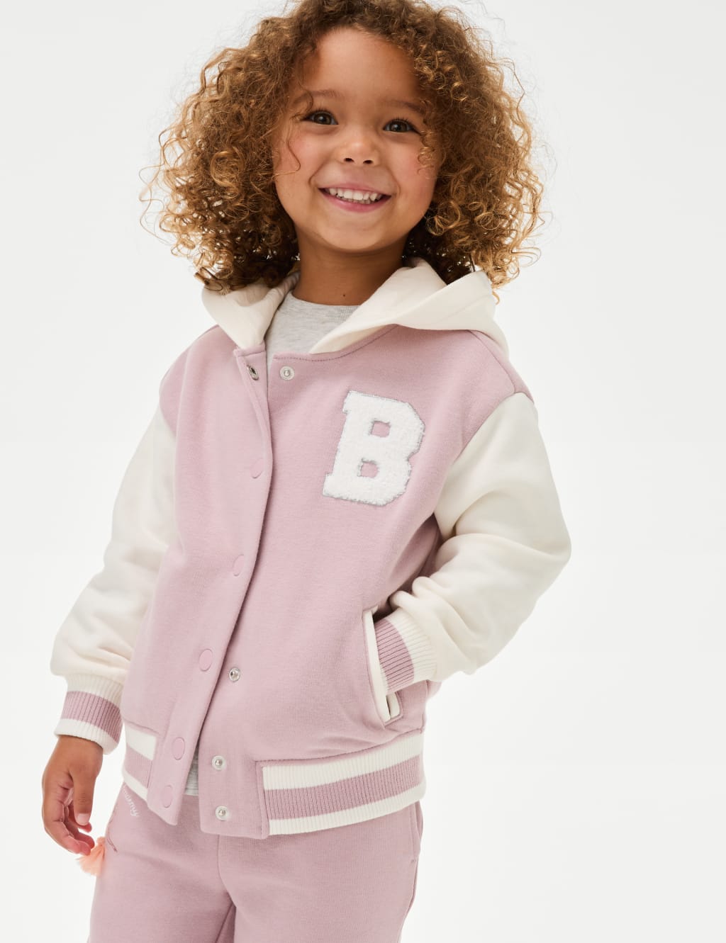 Kids Pink Jackets at M S