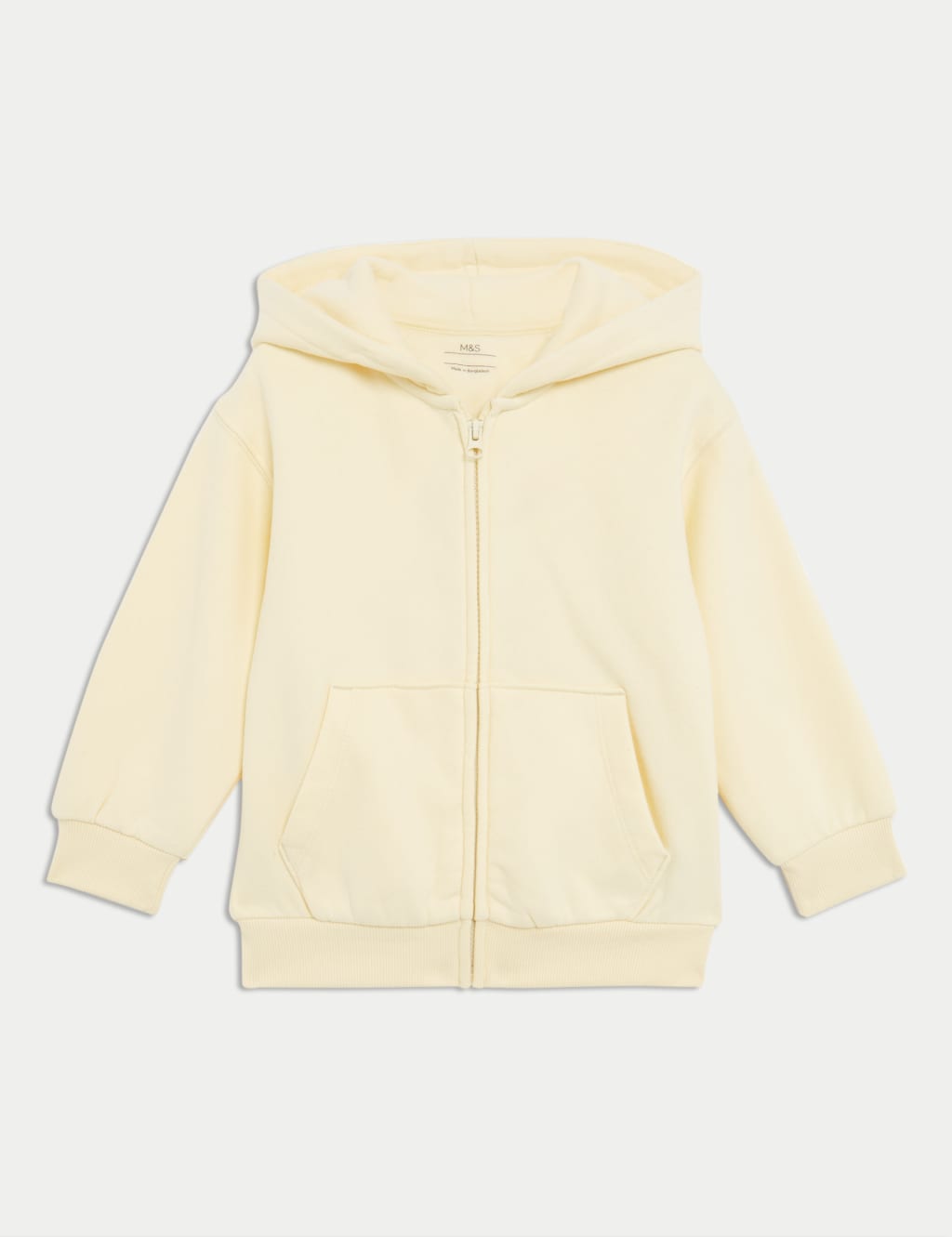 Cotton Rich Jersey Zip Hoodie (2-8 Yrs)