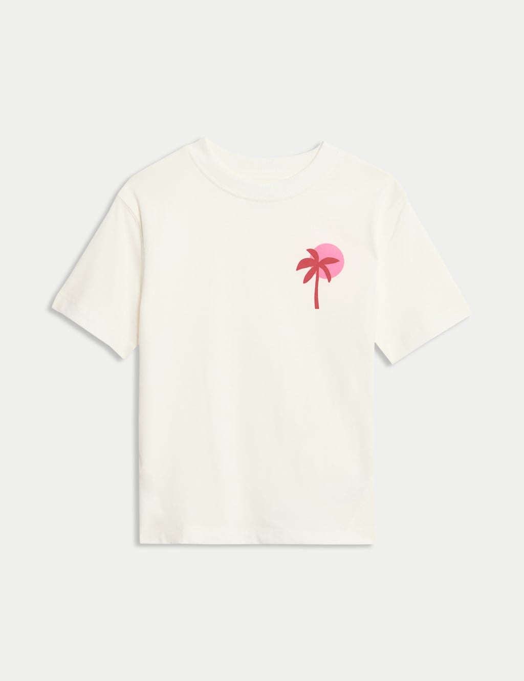 Pure Cotton Palm Tree T-Shirt (2-8Yrs)