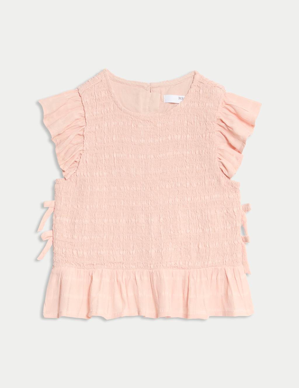 Frilled Crinkle Top (2-16 Yrs)
