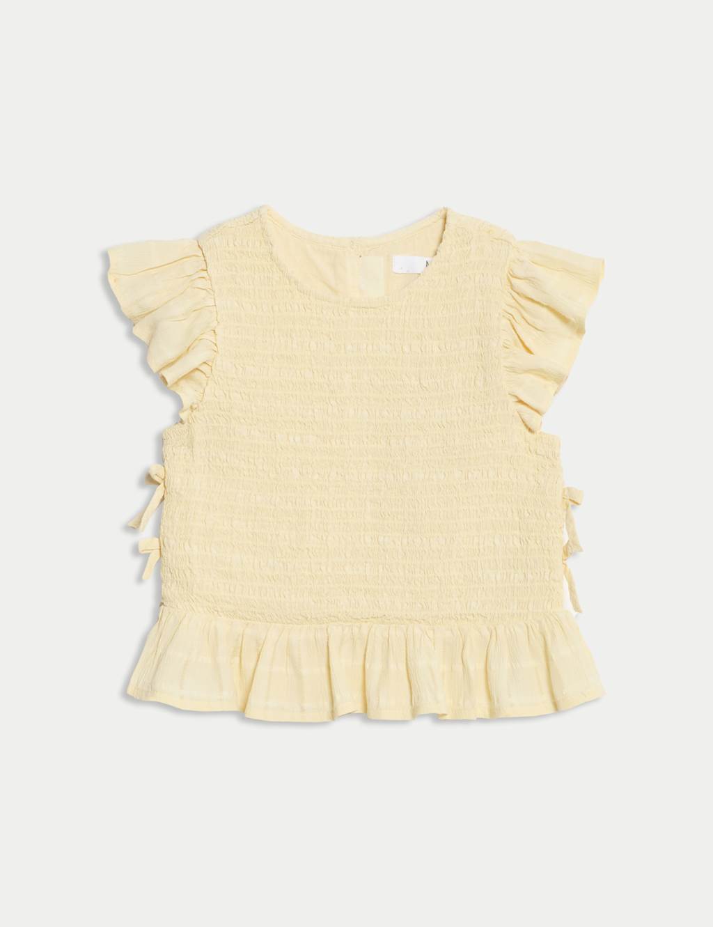 Frilled Crinkle Top (2-16 Yrs)