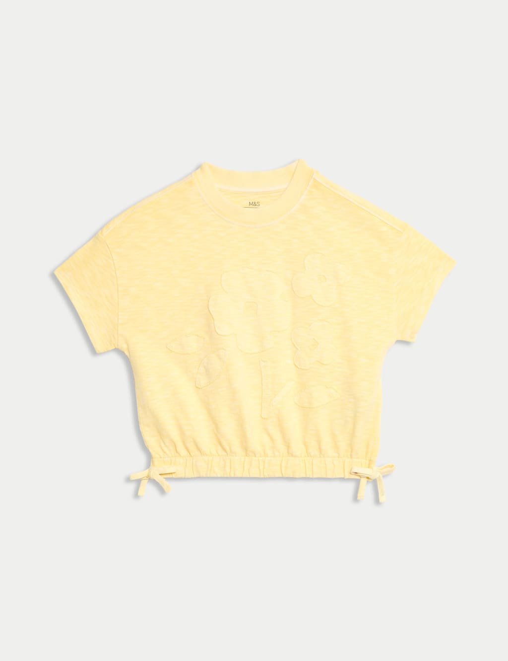 Pure Cotton Flower T-Shirt (2-8 Yrs)