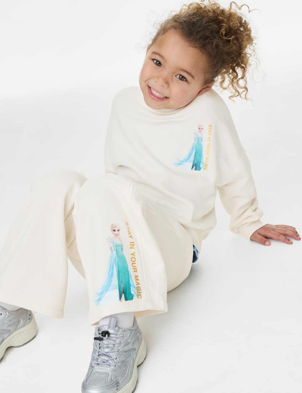 2pc Cotton Rich Frozen™ Joggers and Sweatshirt (2-8 Yrs)