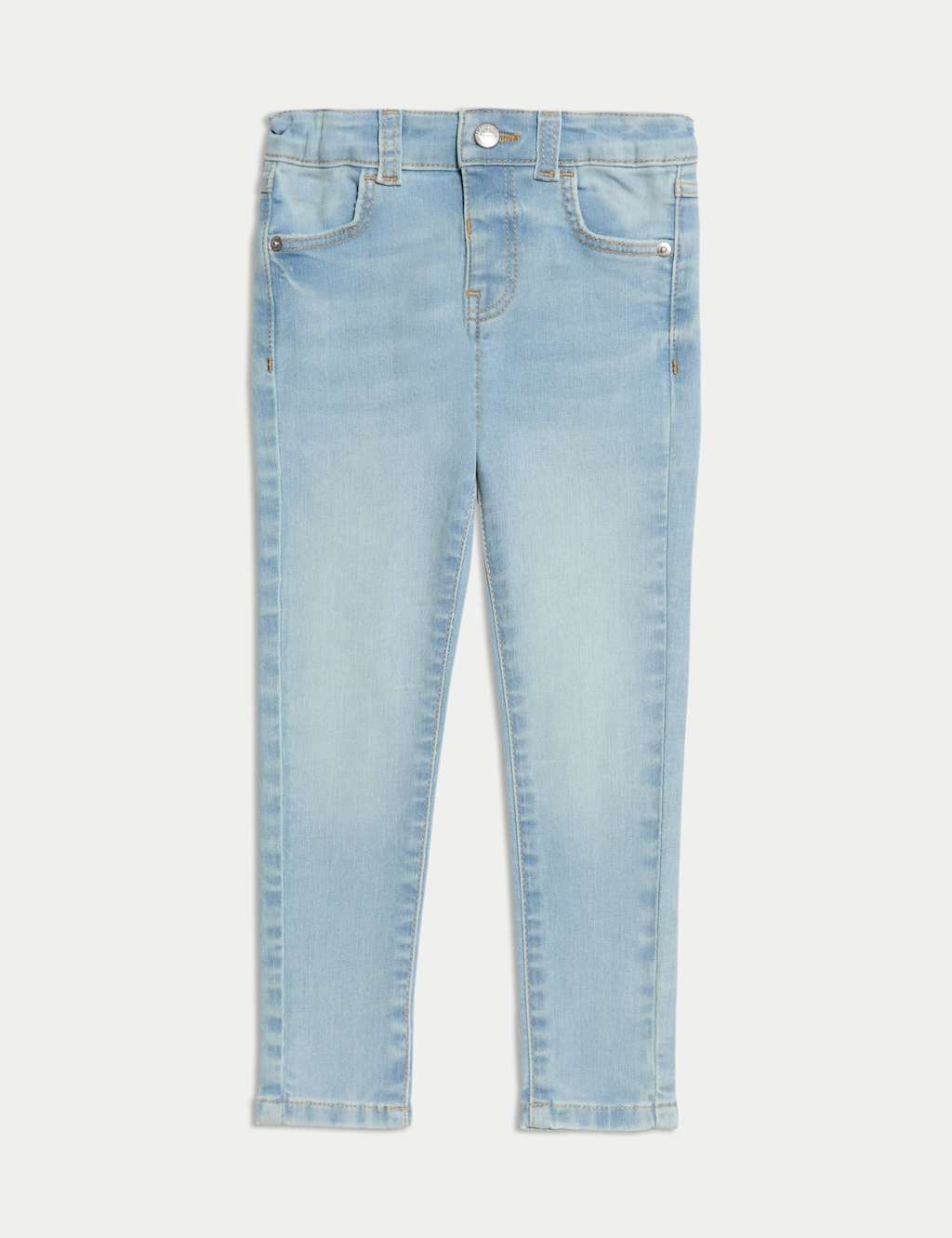 Skinny Cotton Rich Faded Jeans (2-8 Yrs)