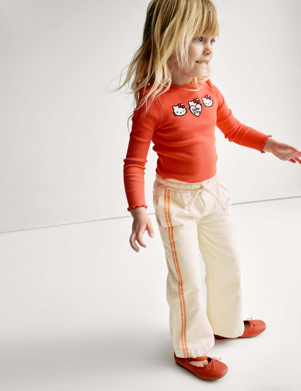 Pure Cotton Denim Side Stripe Jeans (2-16 Yrs)