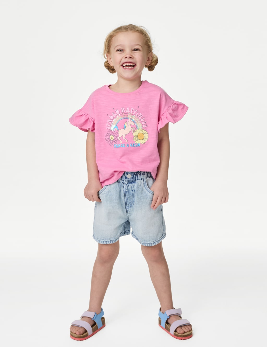 Denim Shorts (2-8 Yrs)