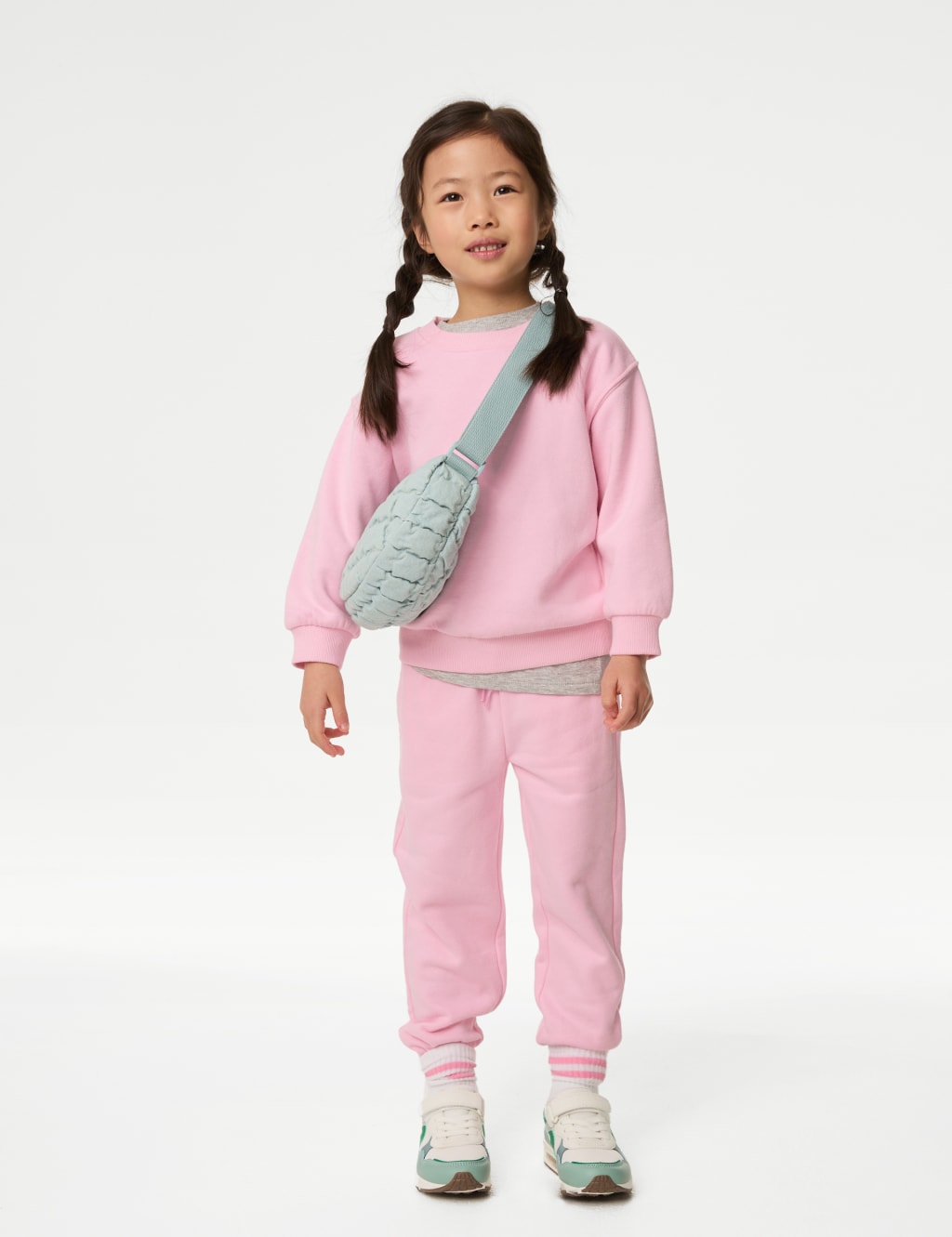 Cotton Rich Plain Sweatshirt (2-8 Yrs)