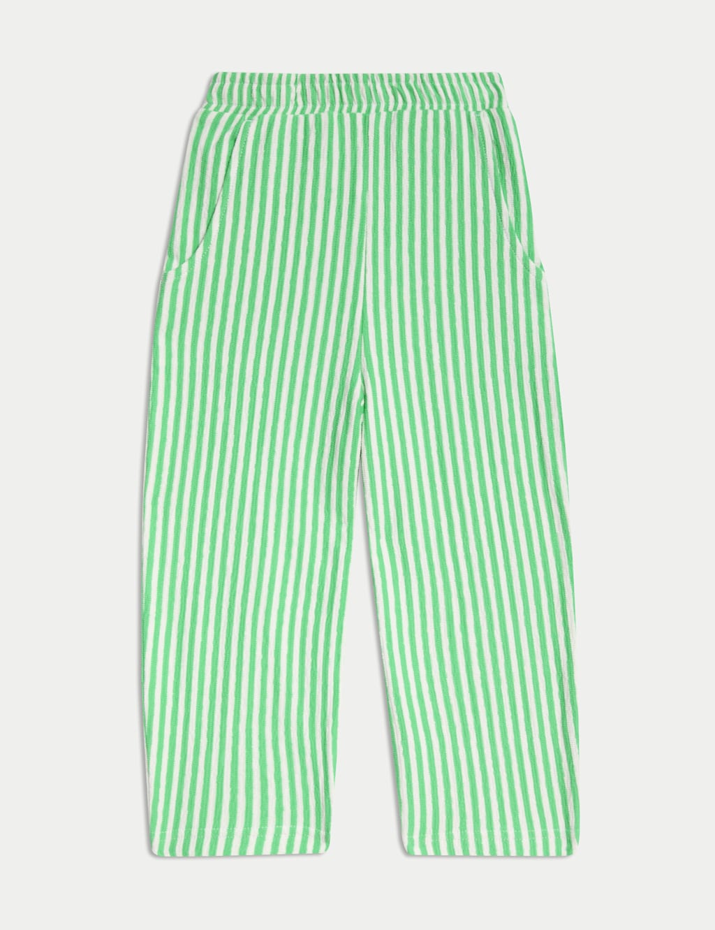 Relaxed Pure Cotton Striped Trousers (2-8 Yrs)