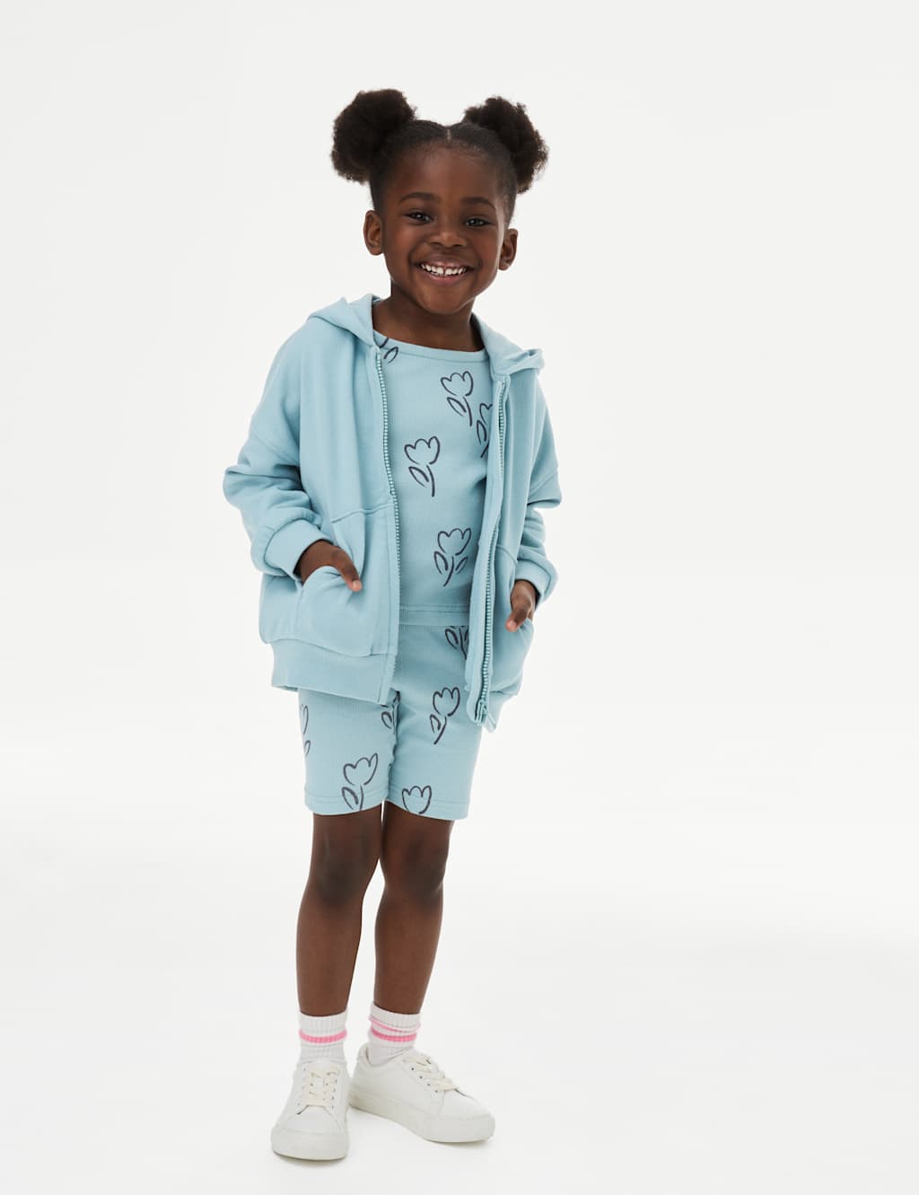 3pc Cotton Rich Hoodie Outfit (1-8 Yrs)