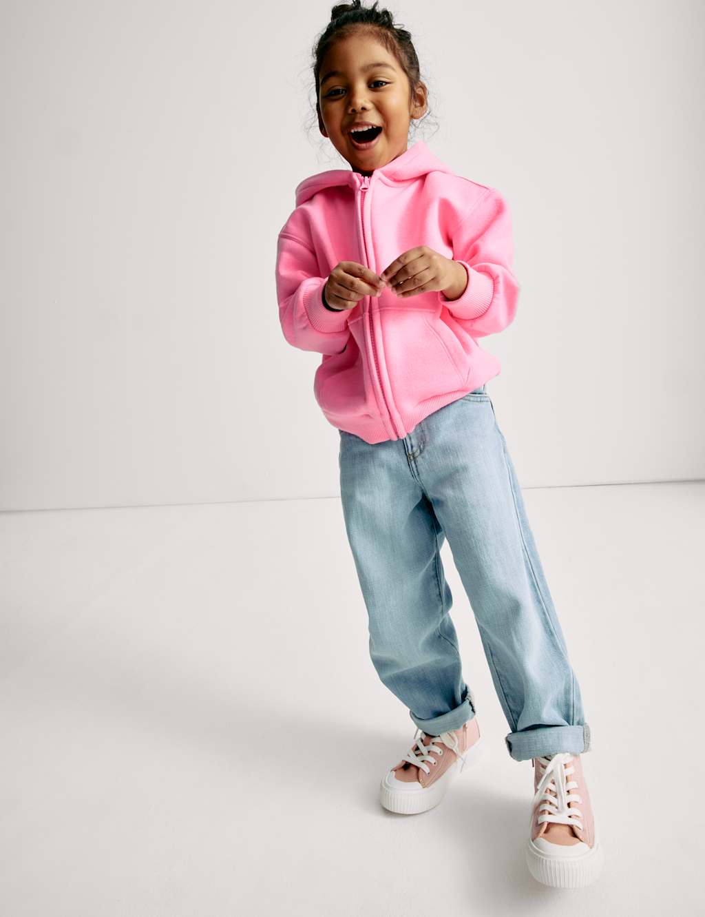 Cotton Blend Hoodie (2-8 Yrs)