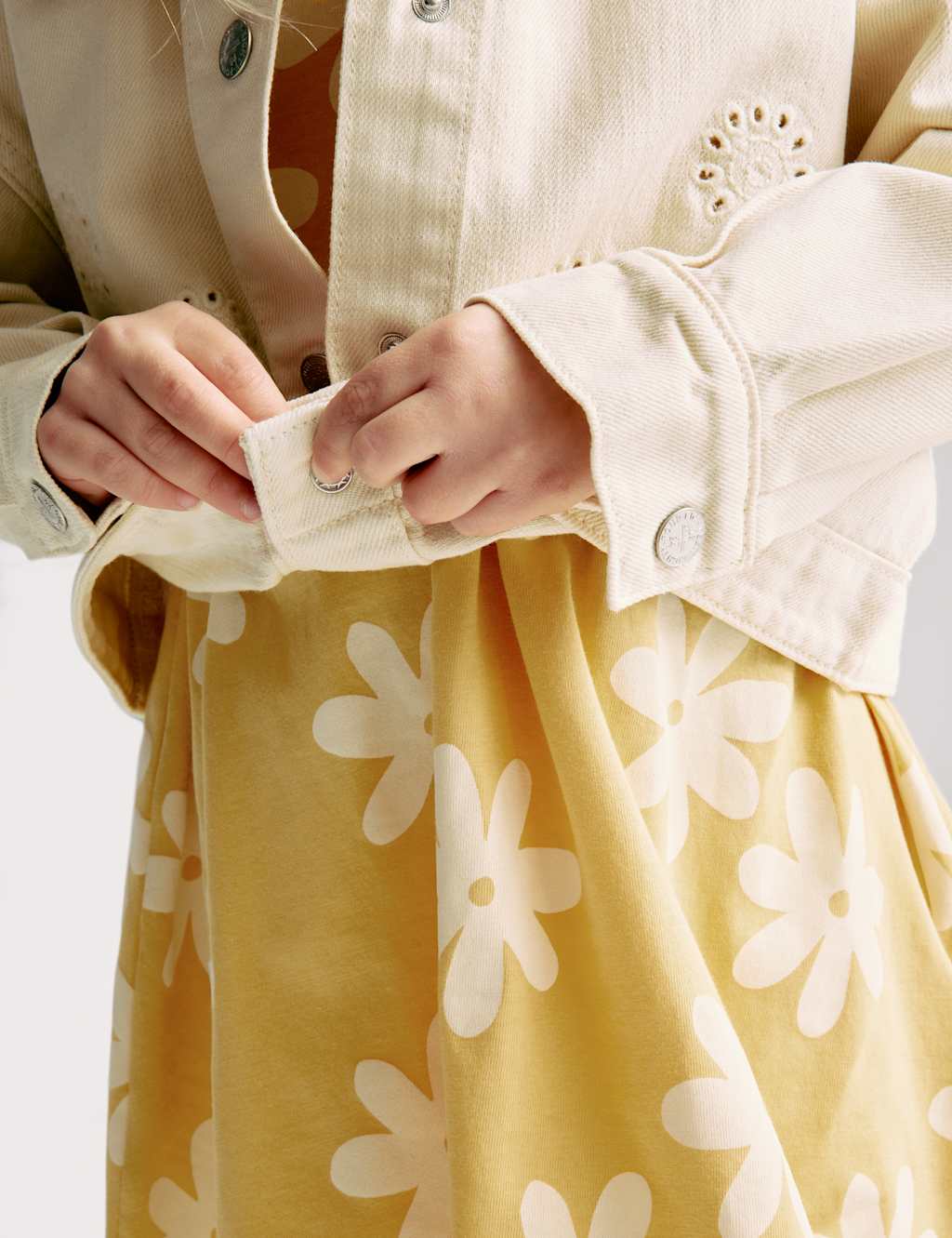 Pure Cotton Floral Print Dress (2-8 Yrs)
