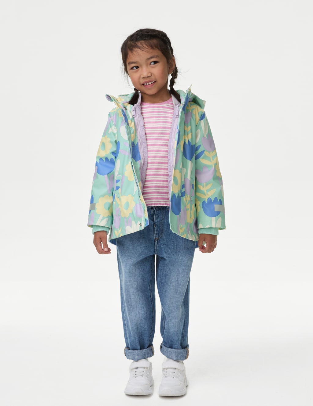 Girls Raincoats at M S