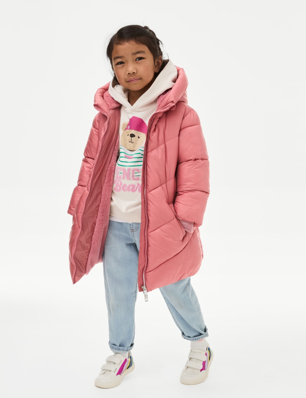 Marks spencer girls coats online