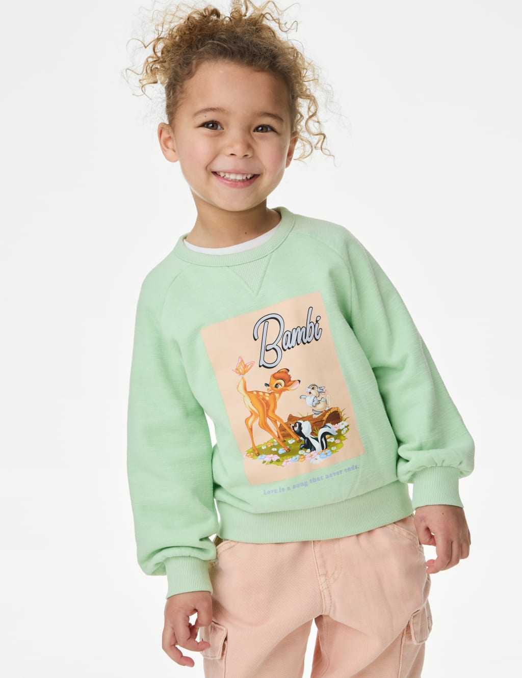Cotton Rich Bambi™ Sweatshirt (12 Mths-8 Yrs)