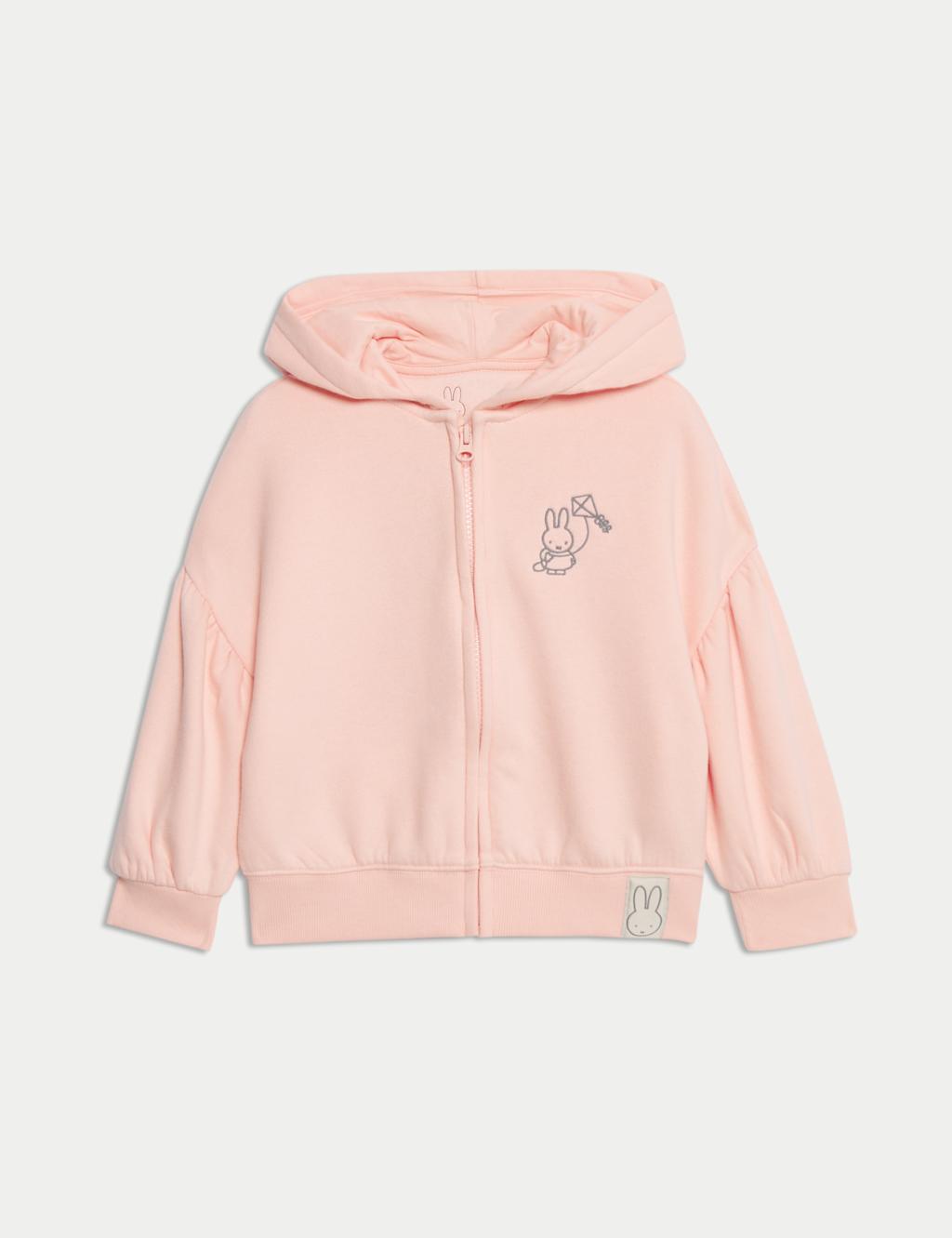 Cotton Rich Miffy Zip Hoodie (1-8 Yrs)