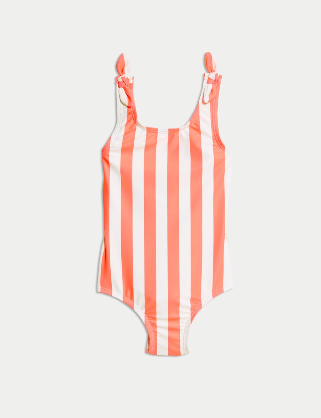 Striped Tie Detail Swimsuit (2-8 Yrs)