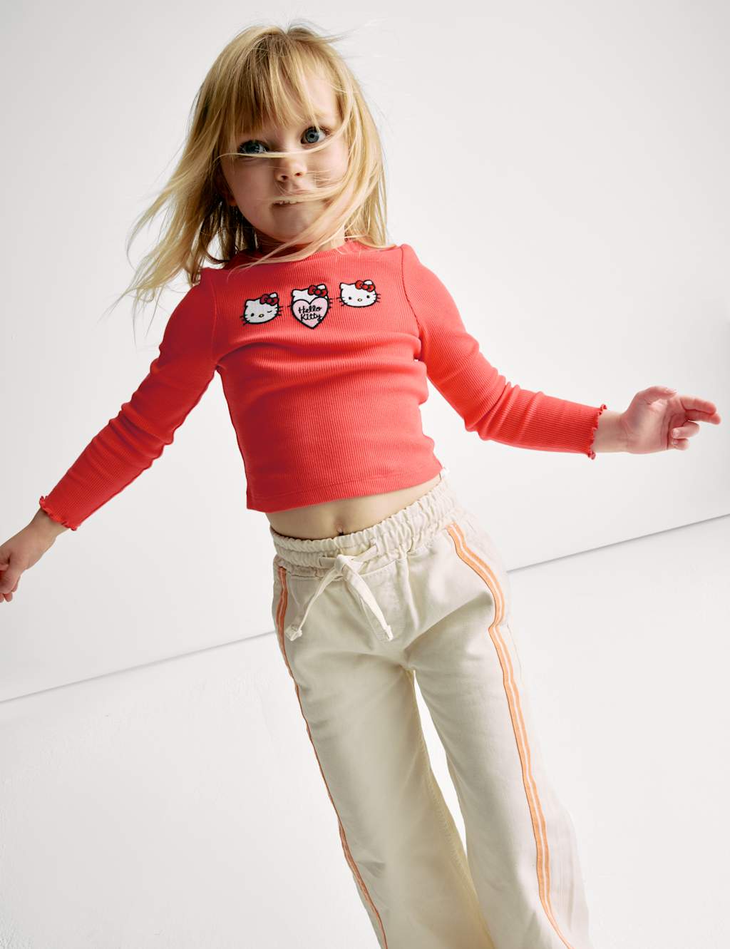 Cotton Rich Hello Kitty™ Top (2-8 Yrs)