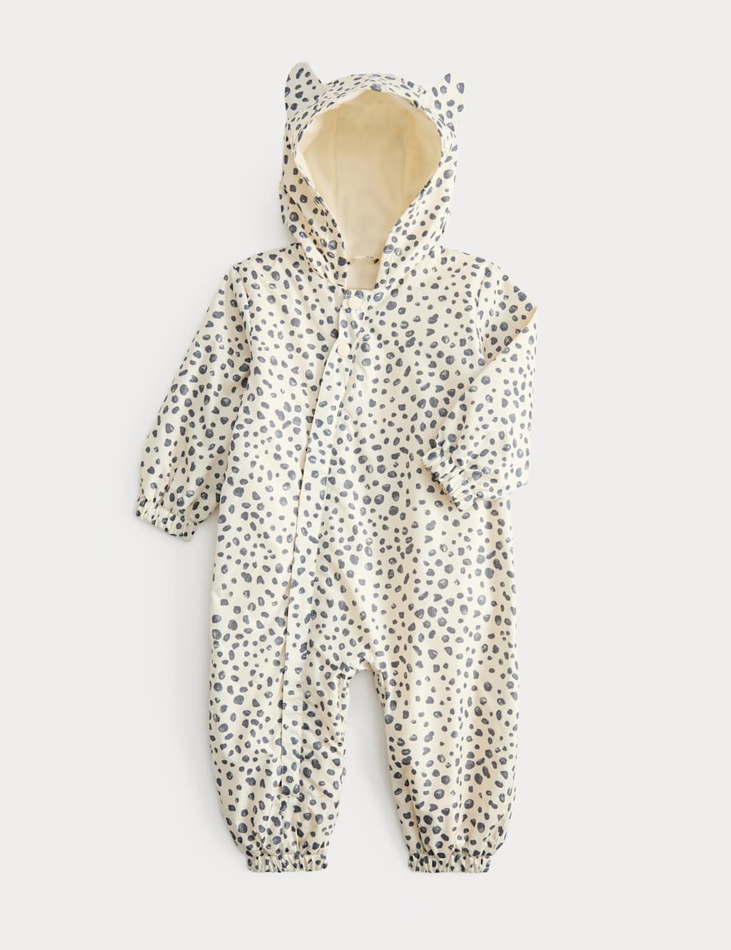 M&S Girls Dog Puddlesuit (3 Mths - 3 Yrs) - 18-24 Months - White Mix