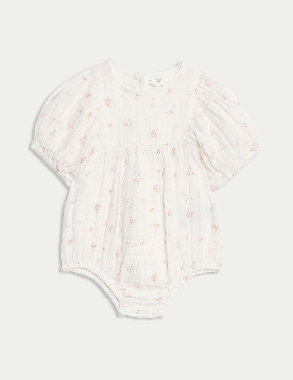 Pure Cotton Ditsy Paddler (0-3 Yrs)