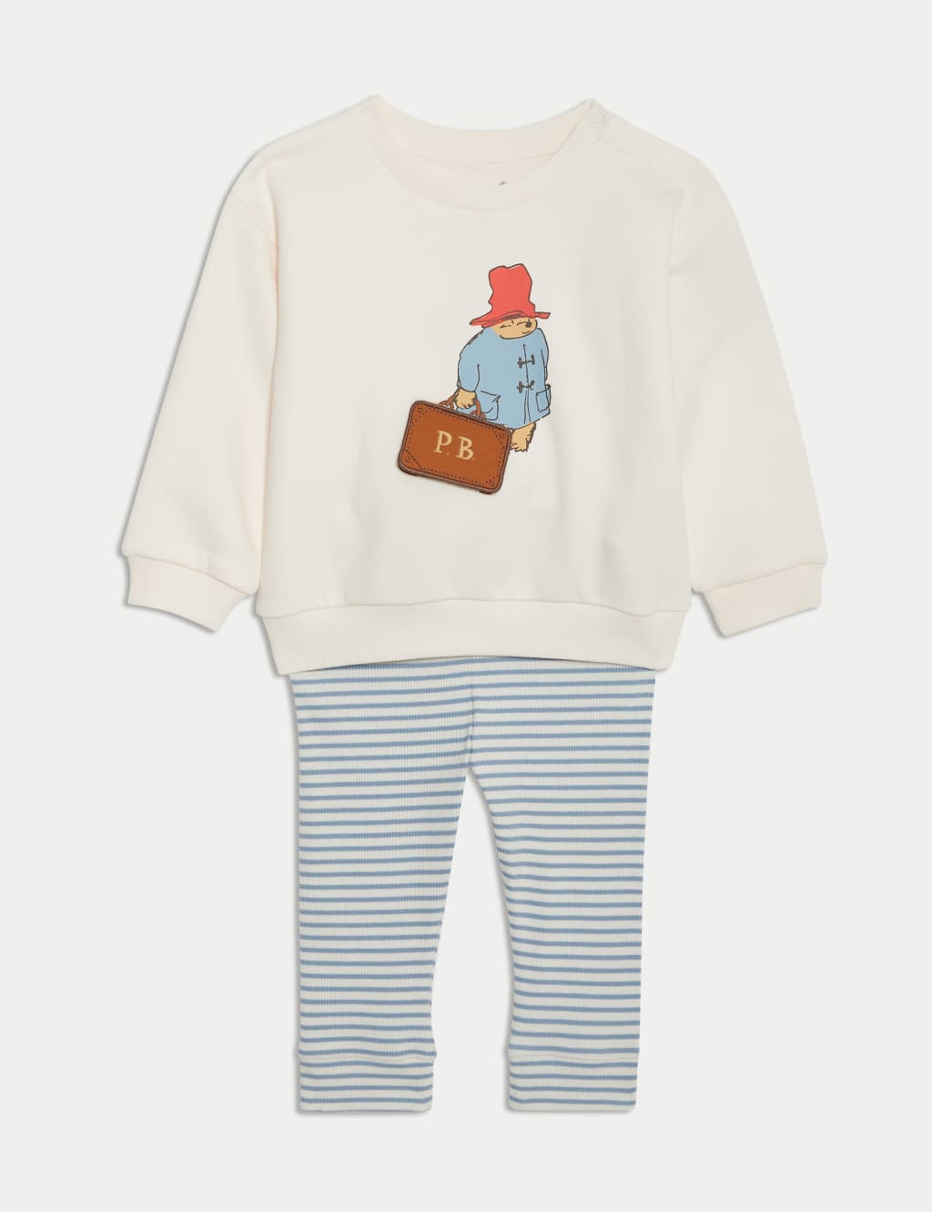 2pc Cotton Rich Paddington™ Sweatshirt Outfit (0-36 Mths)