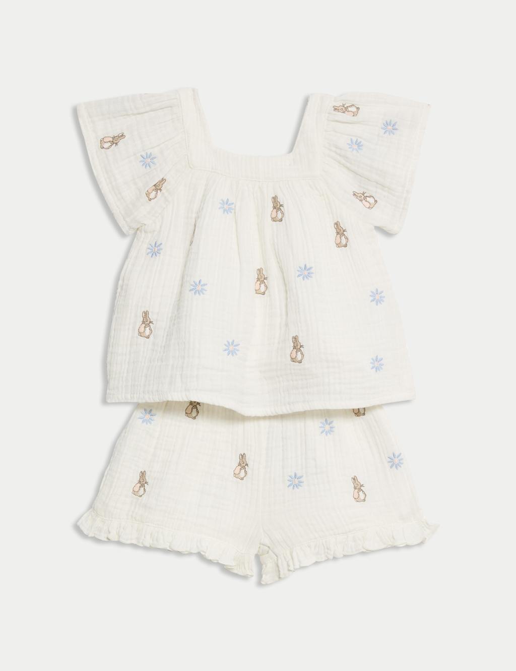 2pc Pure Cotton Peter Rabbit™ Outfit (0-3 Yrs)