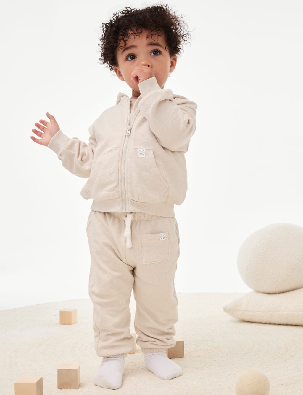 Pure Cotton Joggers (0-6 Yrs)