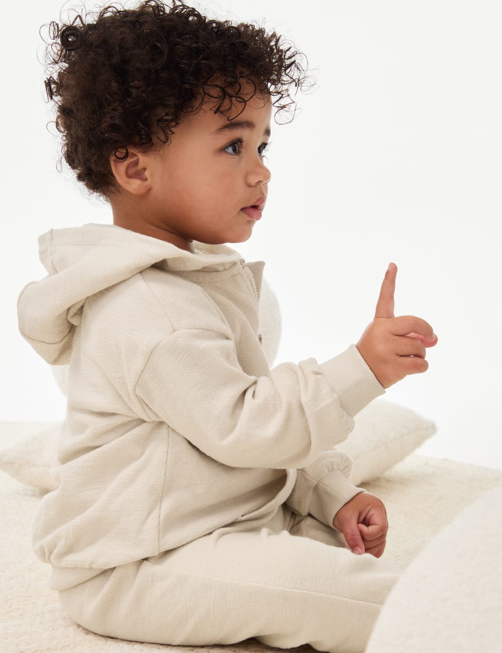 Pure Cotton Zip Hoodie (0-6 Yrs)