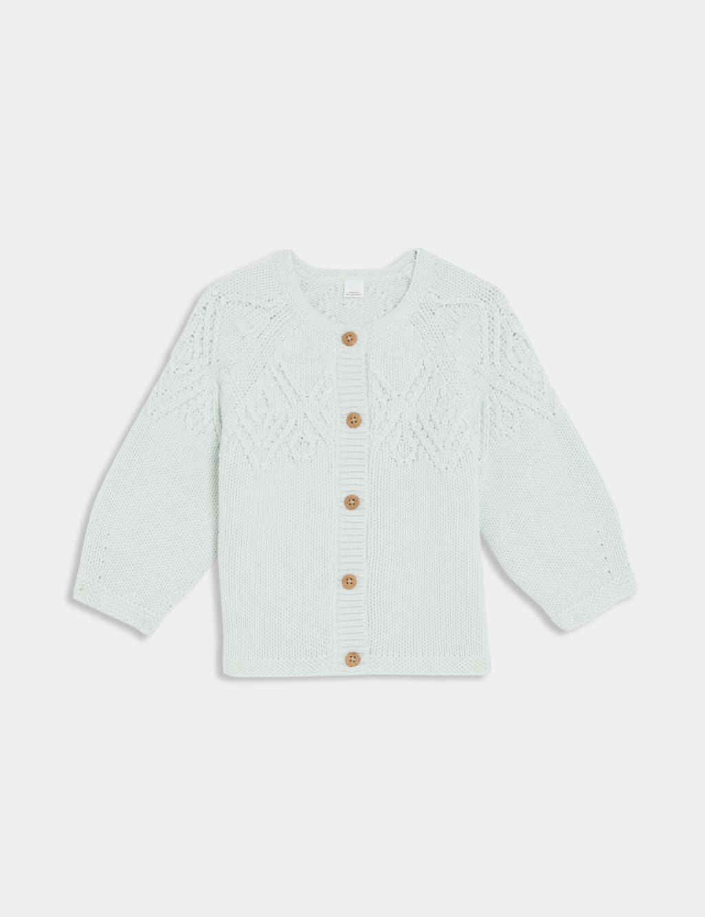Pure Cotton Patterned Cardigan (0-3 Yrs)
