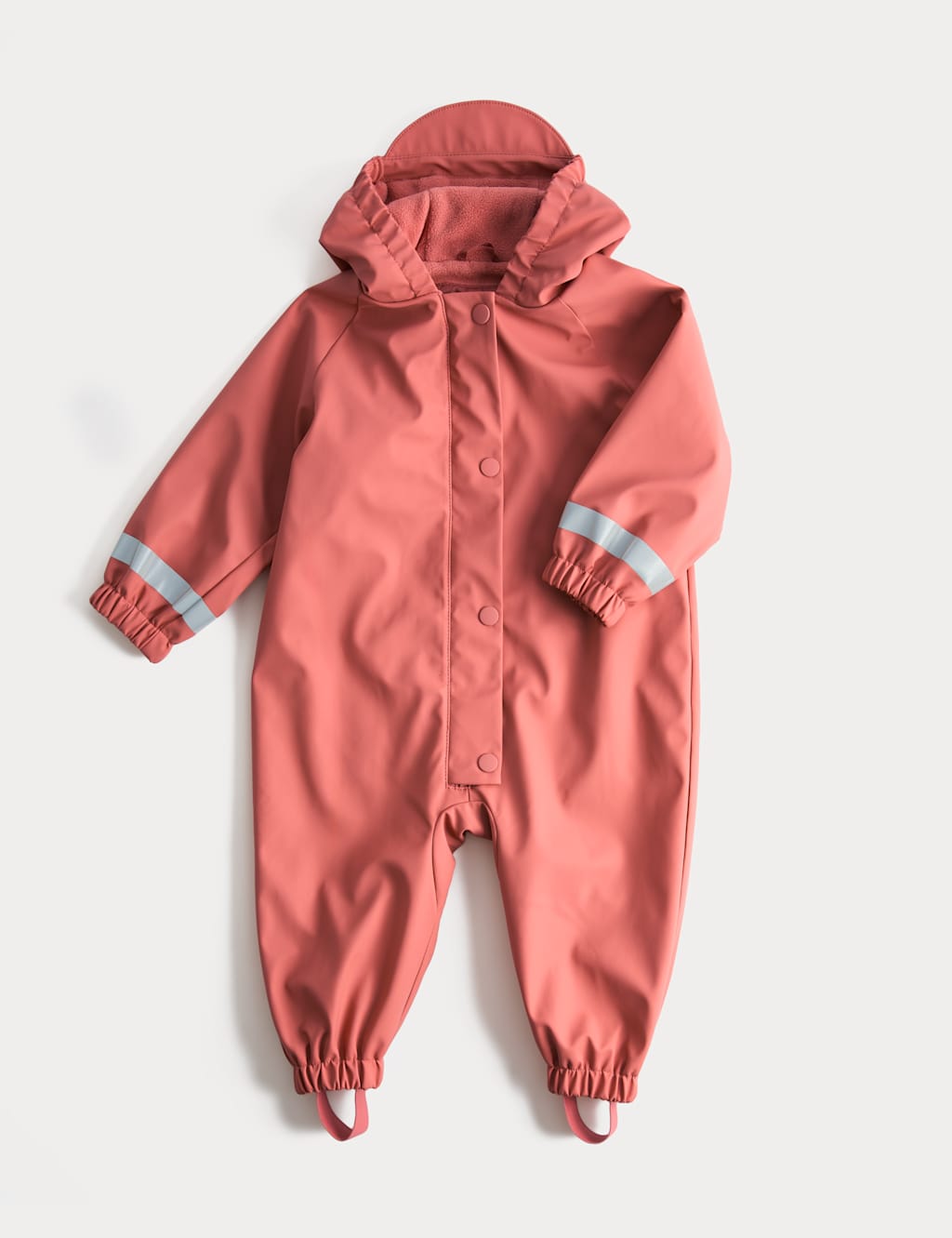 M&S Girls Stormwear Puddlesuit (9 Mths-5 Yrs) - 9-12 Months - Orange