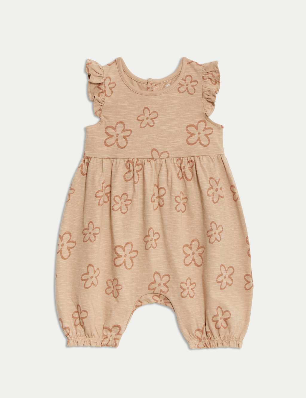Pure Cotton Floral Romper (0-3 Yrs)