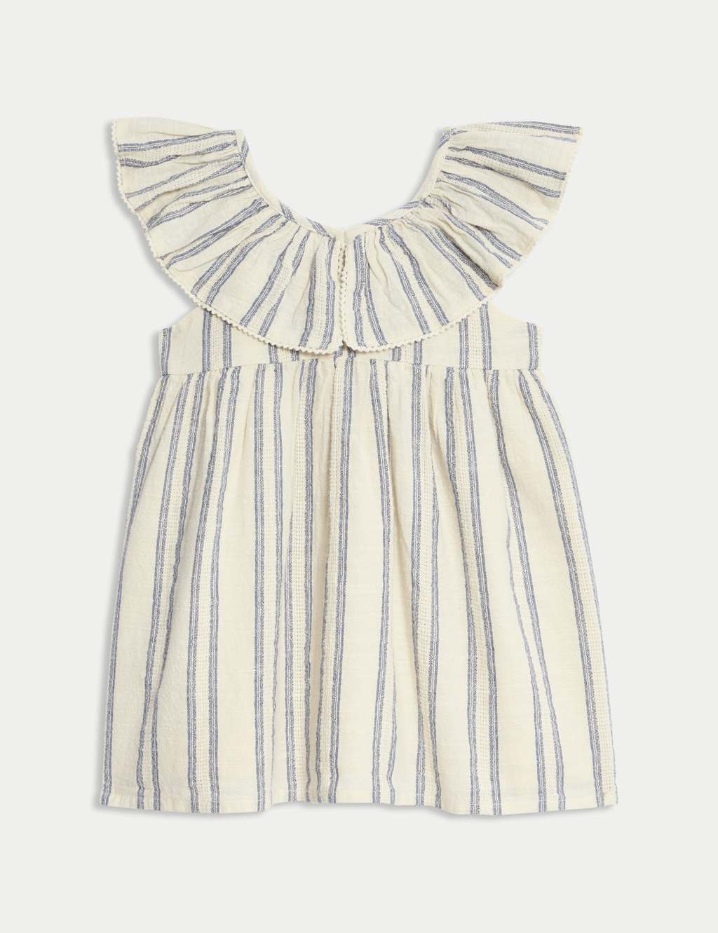 Pure Cotton Striped Dress (0-3 Yrs)
