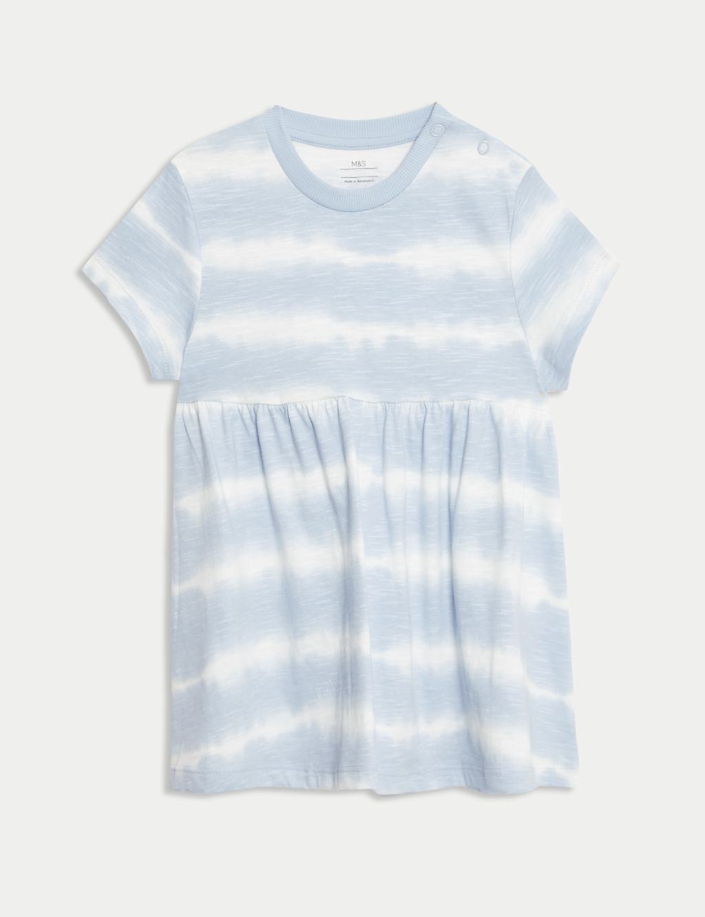 Pure Cotton Tie Dye Jersey Dress (0-3 Yrs)