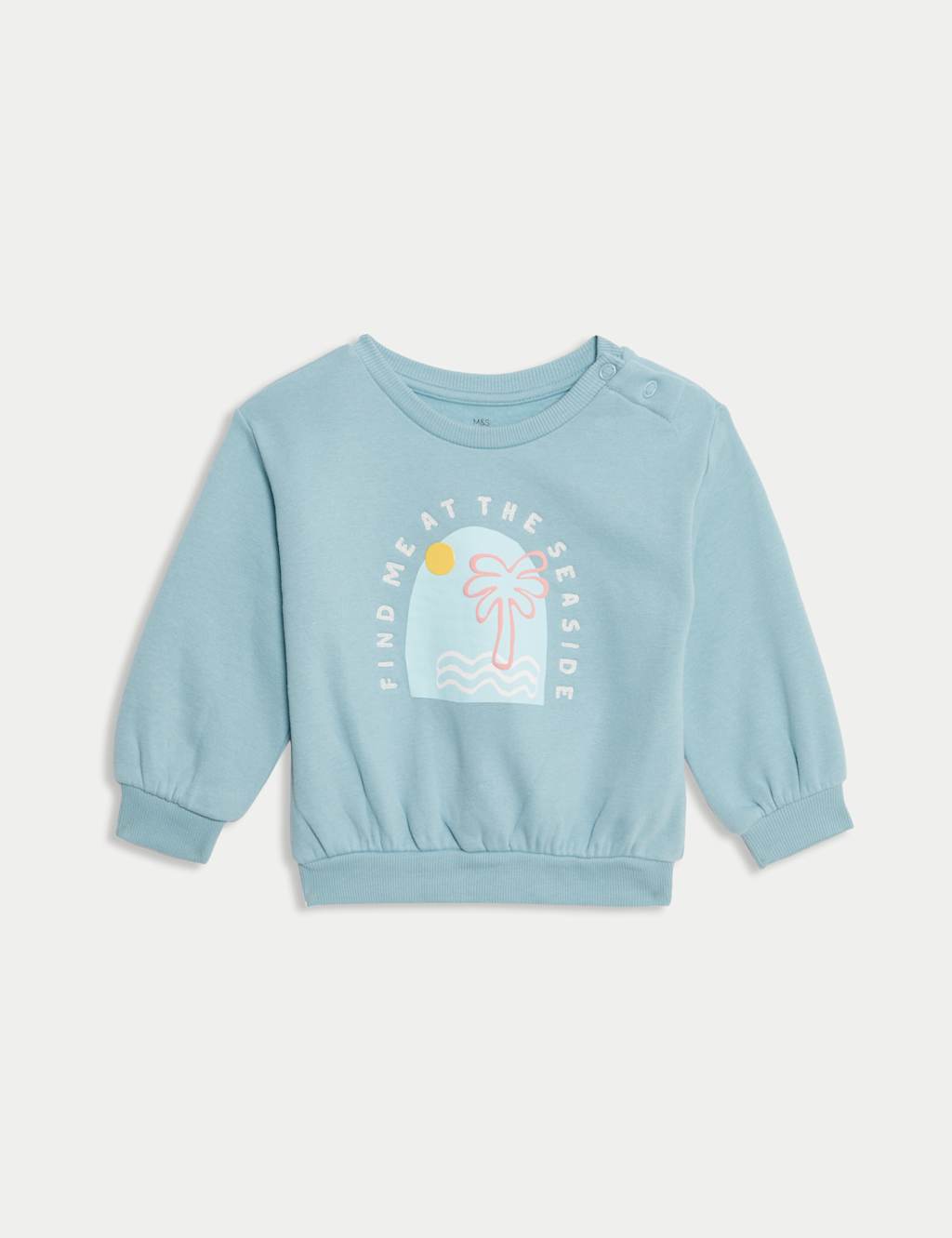 Cotton Rich Seaside Sweatshirt (0-3 Yrs)