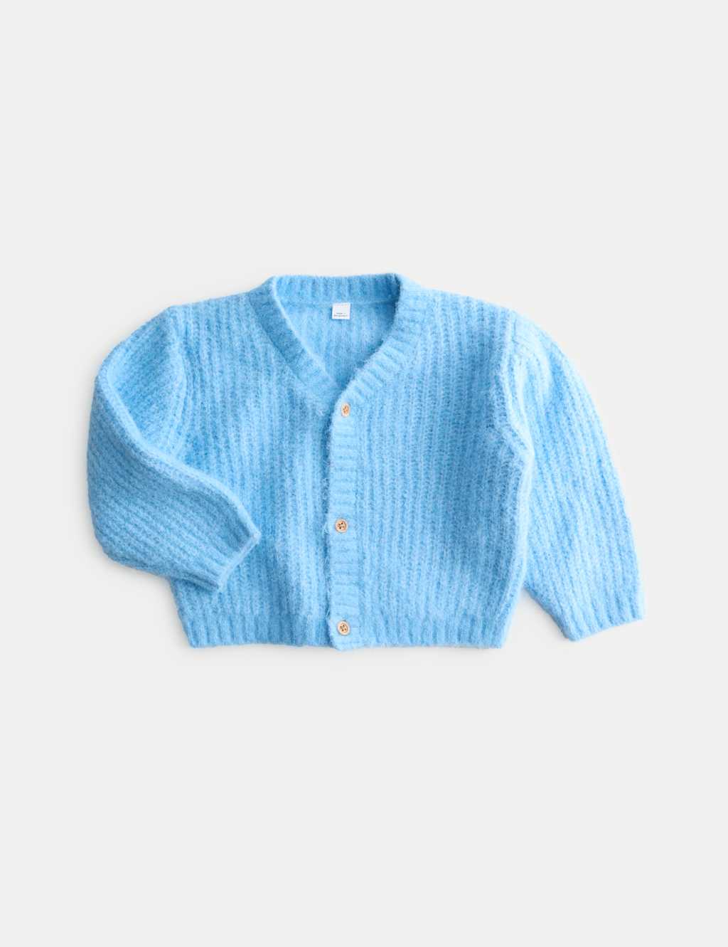M&S Boys Knitted Cardigan (0-5 Yrs) - 4-5 Years - Blue