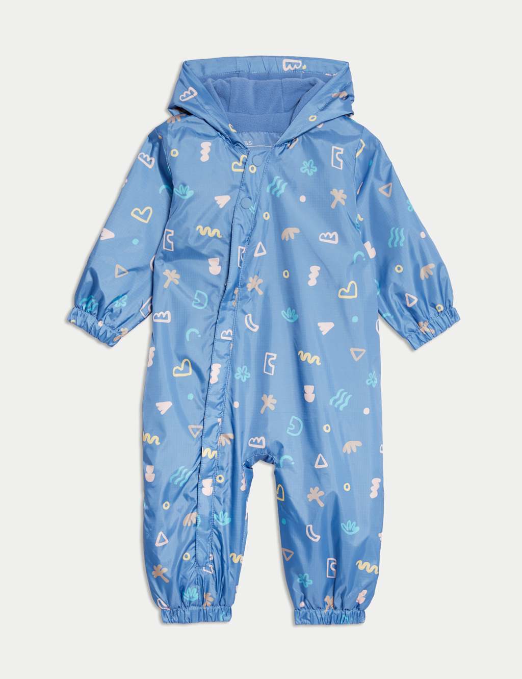 Surf Print Puddlesuit (0-3 Yrs)