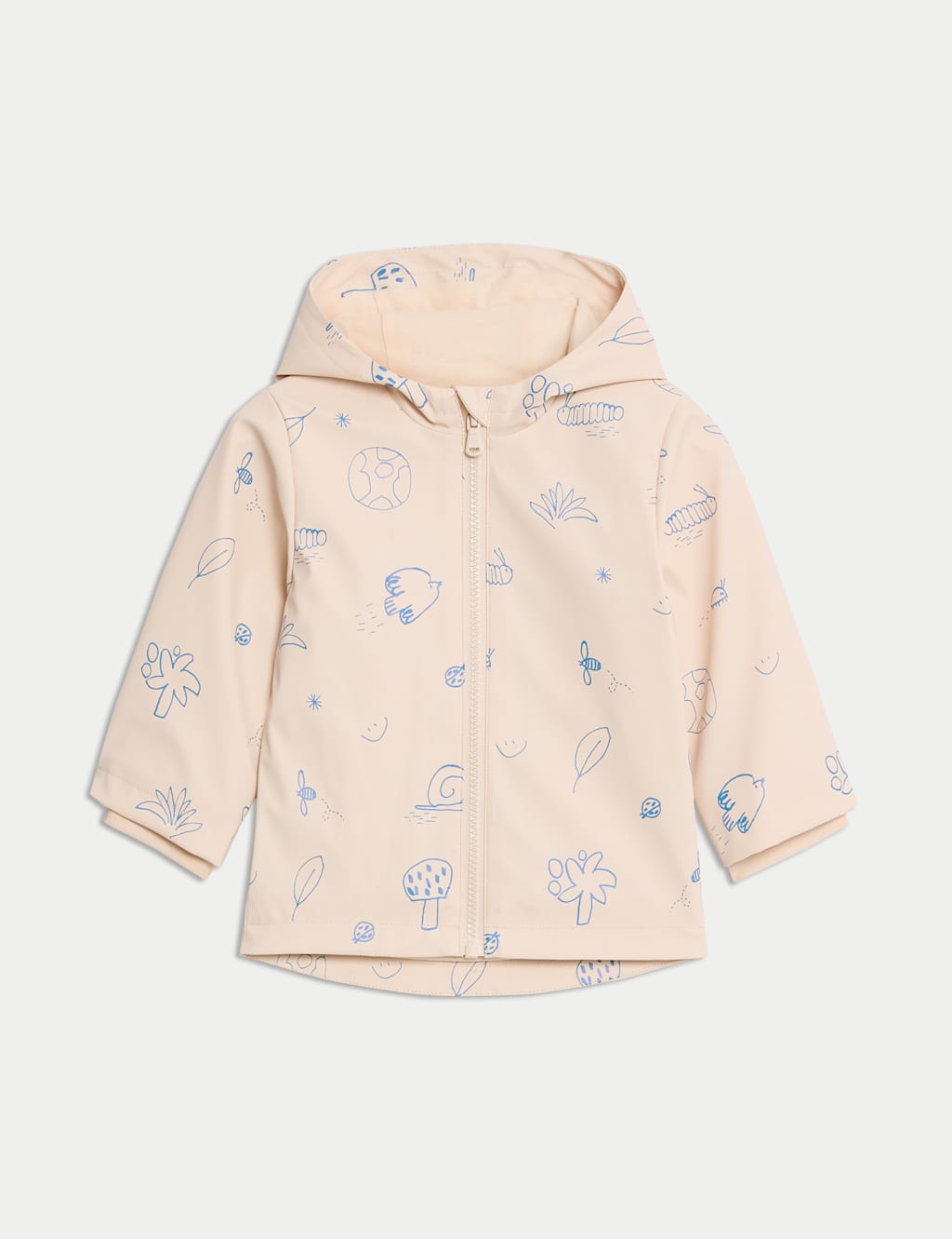 Print Fisherman Coat (0-3 Yrs)