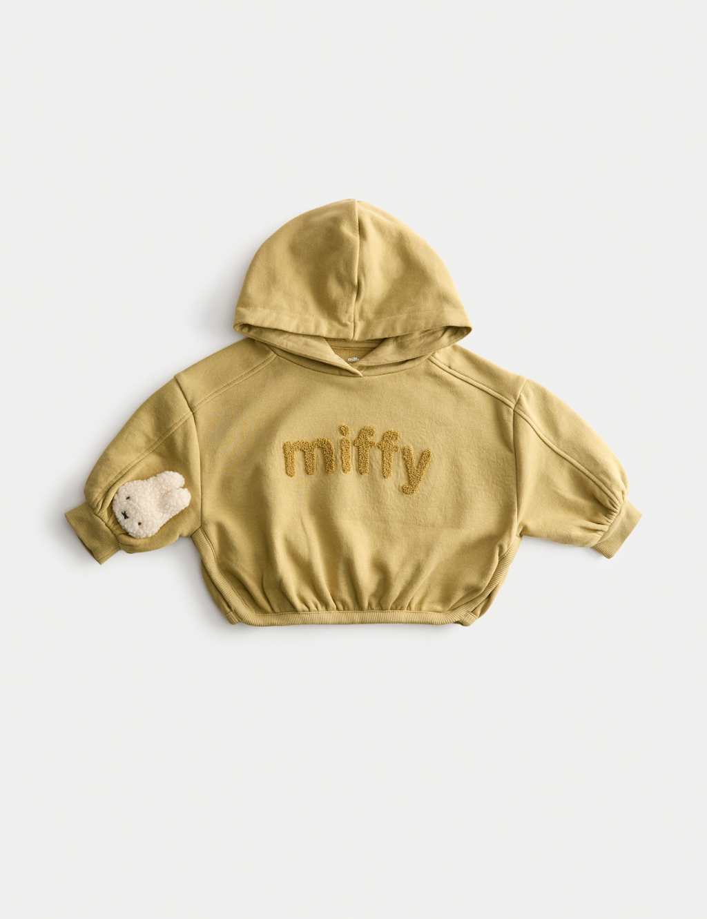 M&S Collection Boys Miffy™ Hoodie (0-3 Yrs) - 3-6 M - Ochre, Ochre