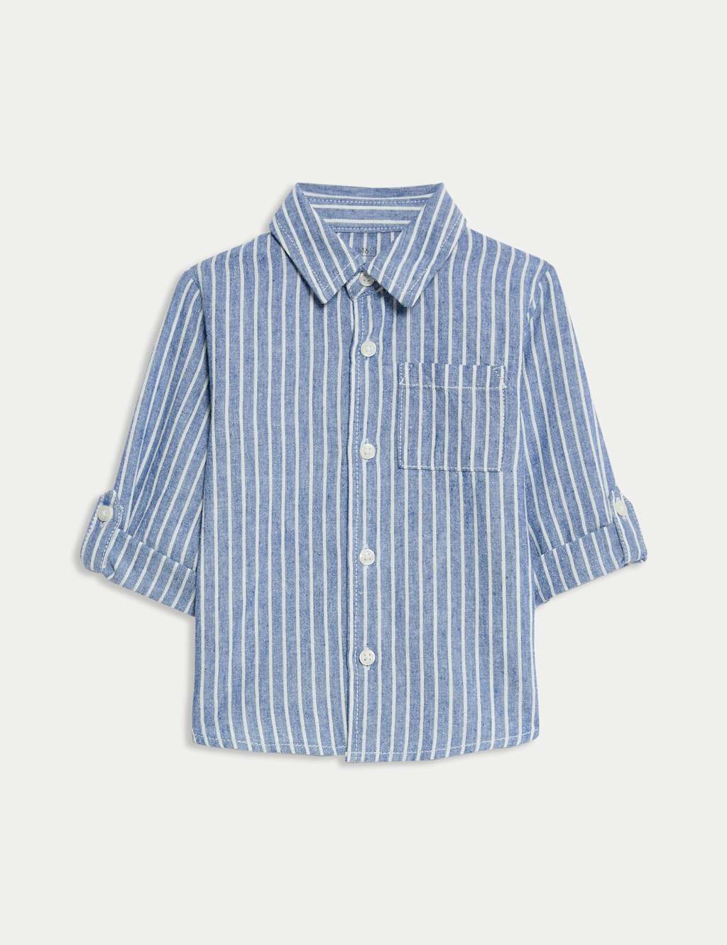 Cotton Rich Striped Shirt (0 - 6 Yrs)