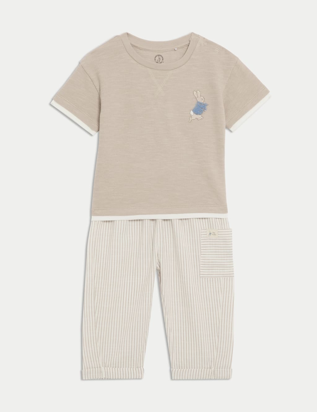 2pc Pure Cotton Peter Rabbit™ Outfit (0-3 Yrs)
