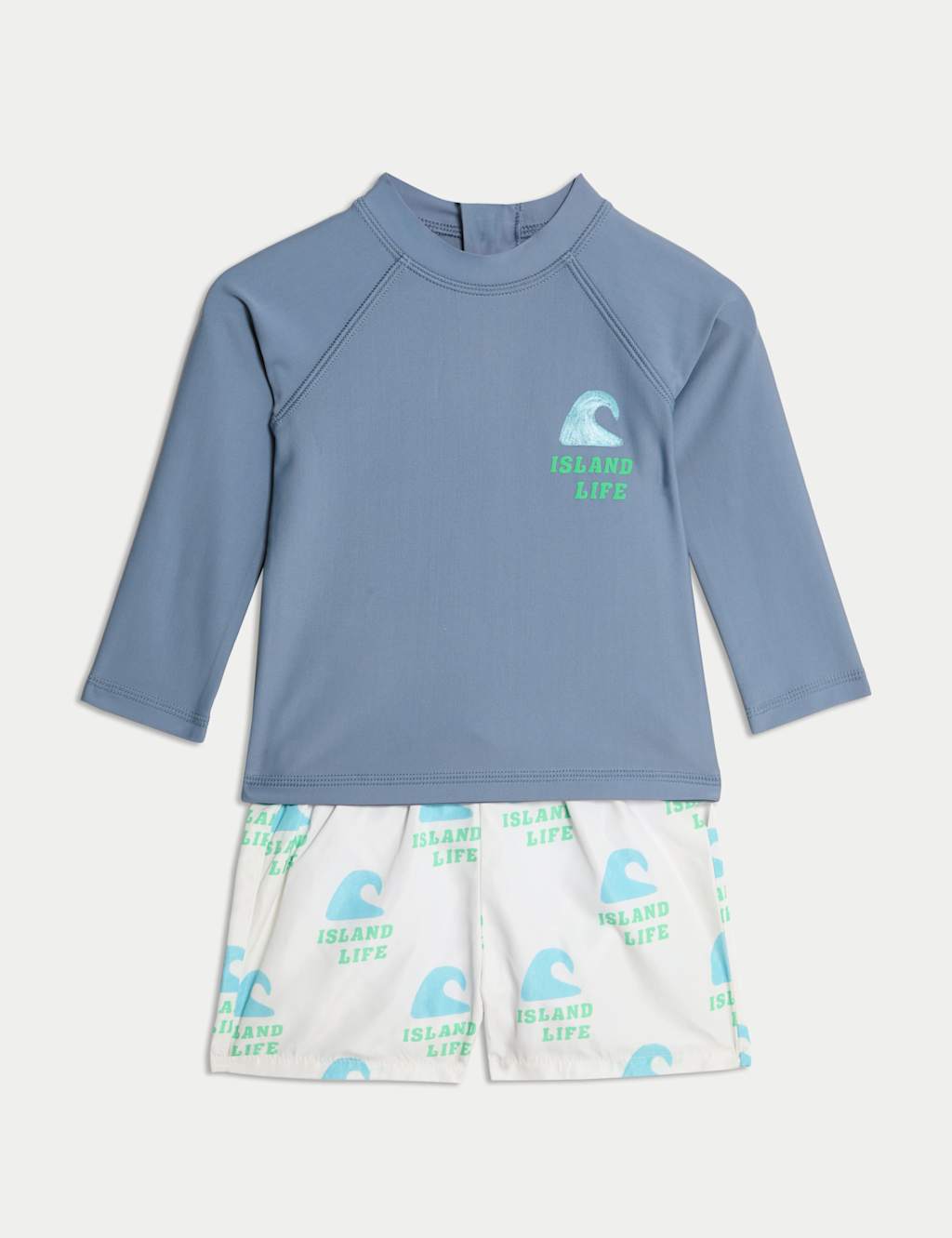 2pc Island Life Swim Set (0-3 Yrs)