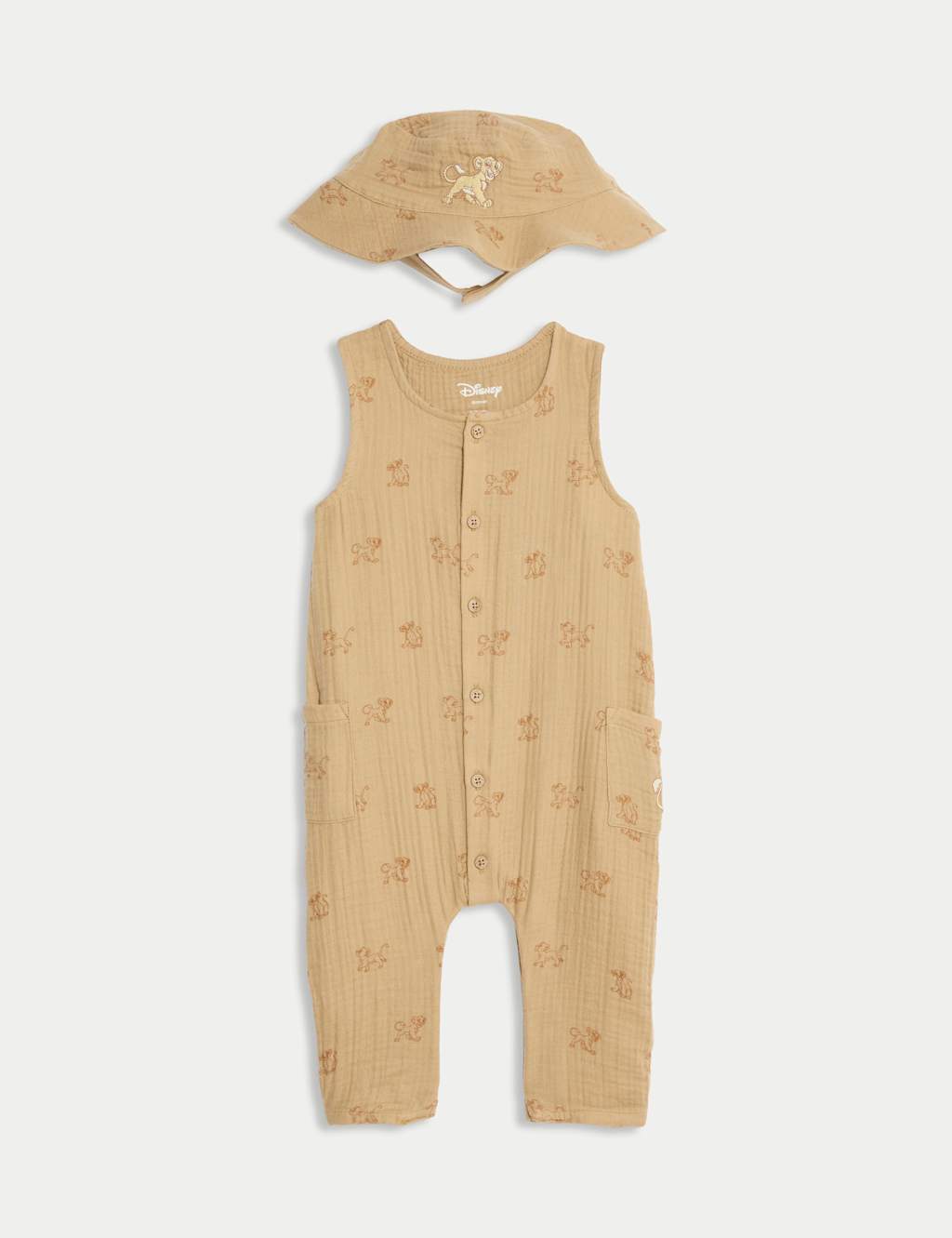 2pc Pure Cotton The Lion King™ Romper Outfit (0-3 Yrs)