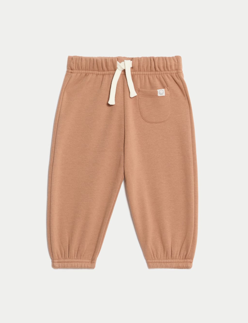 Cotton Blend Fleece Lined Joggers (0-3 Yrs)