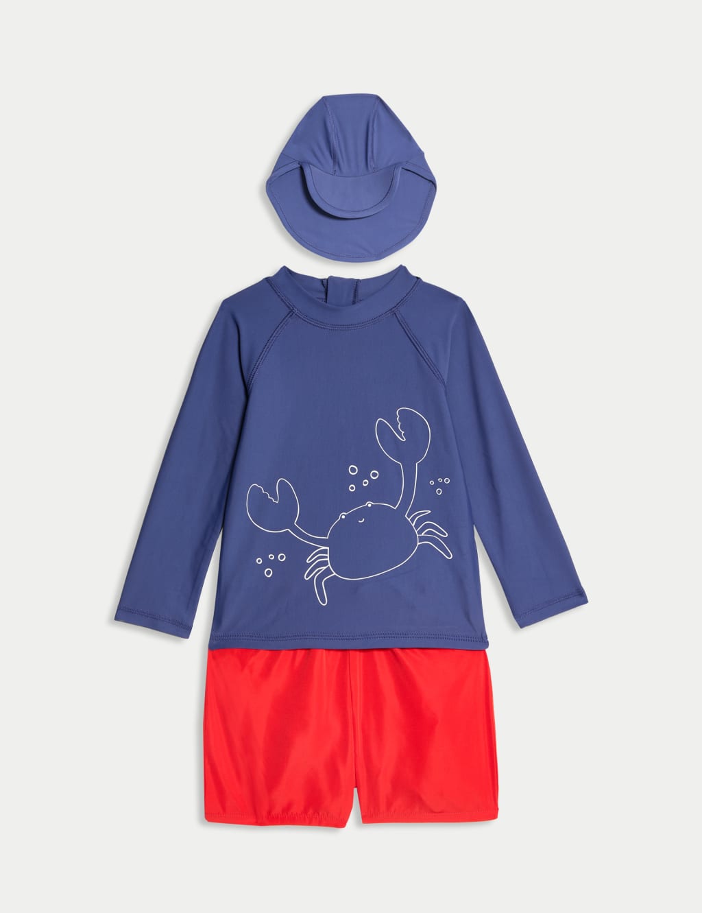 3pc Crab Swim Set (0-3 Yrs)