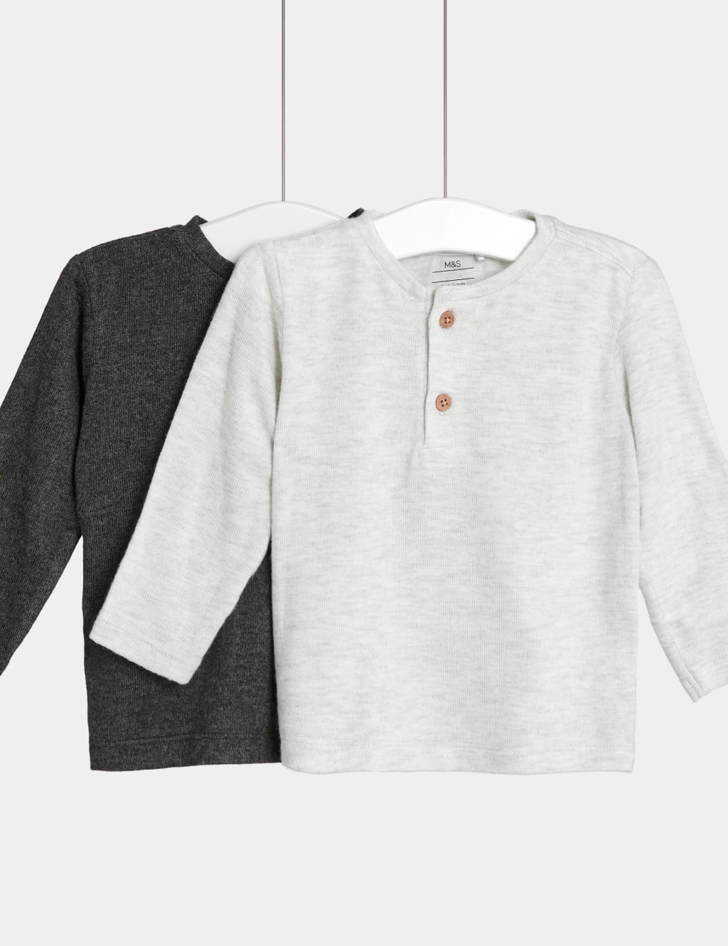 2pk Grandad Tops (0-3 Yrs)