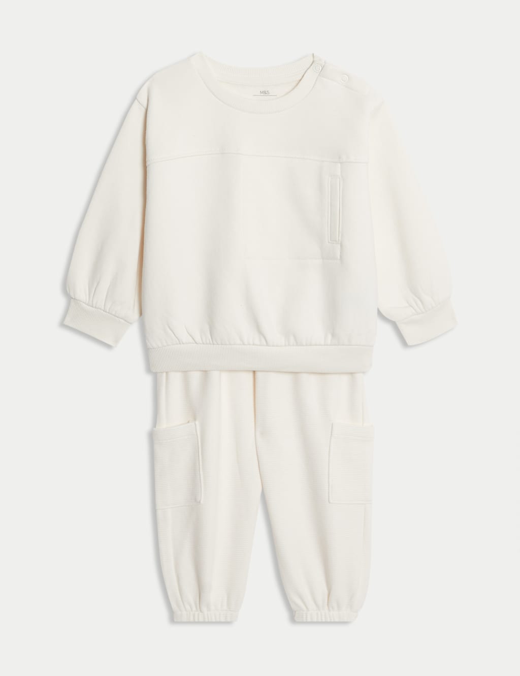2pc Cotton Rich Top & Bottom Outfit (0-6 Yrs)