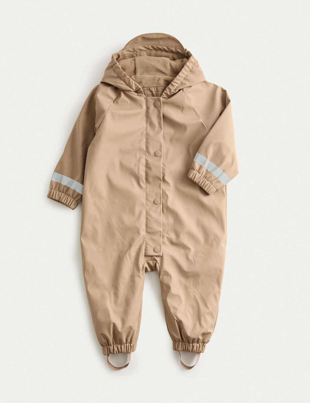 M&S Fisherman Puddlesuit (9 Mths-5 Yrs) Brown