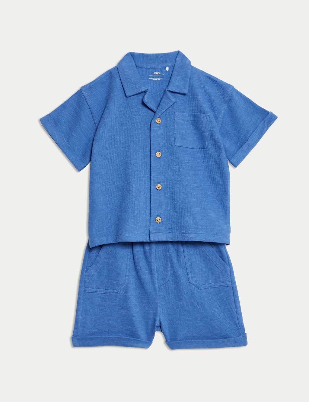 2pc Pure Cotton Shirt Outfit (0-3 Yrs)